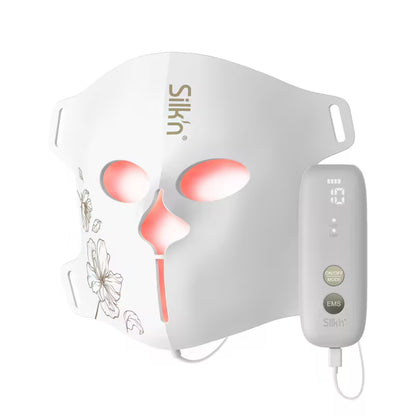 Silk'n LED EMS light therapy mask for facial lifting and skin tightening