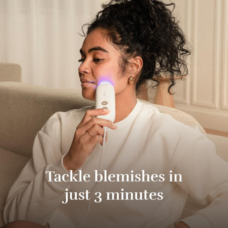 Silk'n LED EMS light therapy mask for facial lifting and skin tightening